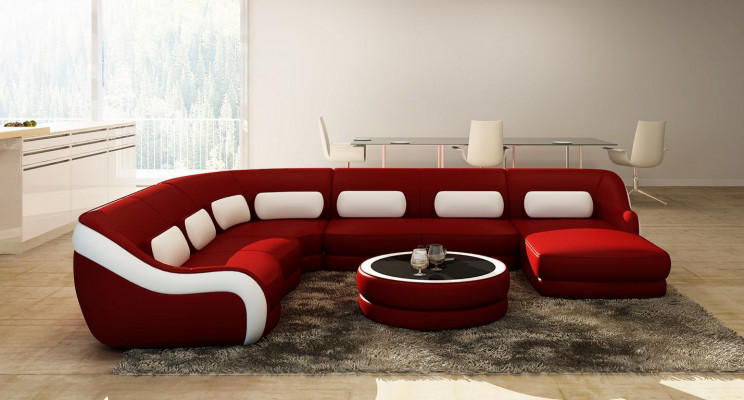 Large Luxury Couch Living Landscape Corner Sofa Sofas Sets Leather Sofa Corner