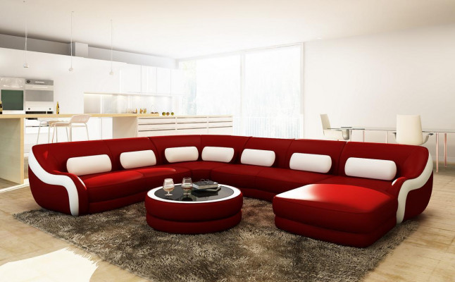 Large Luxury Couch Living Landscape Corner Sofa Sofas Sets Leather Sofa Corner