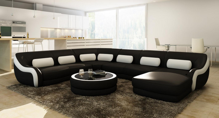 Large Luxury Couch Living Landscape Corner Sofa Sofas Sets Leather Sofa Corner