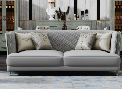 Three-seater couch upholstery design sofa seat decor sofas room furniture modern