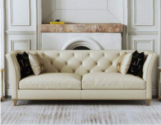 Modern Chesterfield Sofa Set 3+2 Seater Stylish Couches Leather Furniture