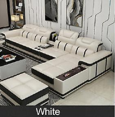 Living area corner sofa L-shape corner upholstered sofa seat design couch sofas faux leather
