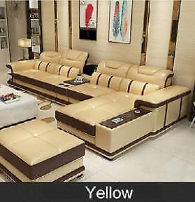 Living area corner sofa L-shape corner upholstered sofa seat design couch sofas faux leather