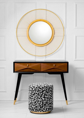 Console table table console chest side table wood modern luxury brown design