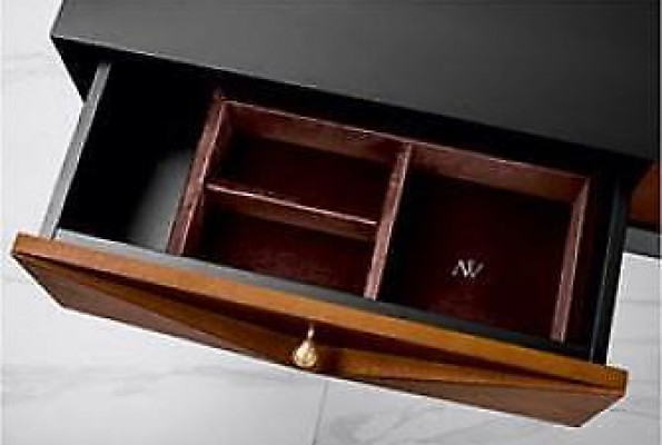 Console table table console chest side table wood modern luxury brown design