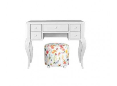Set makeup table stool children's room furniture children's room modern luxury wood