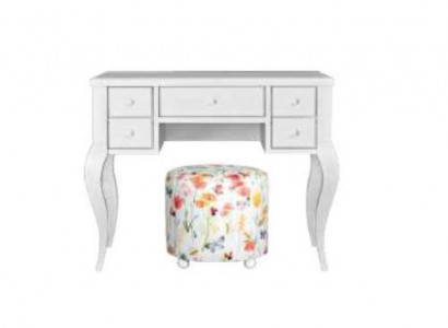 Set makeup table stool children's room furniture children's room modern luxury wood