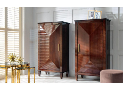 Cabinet Classic Furniture Luxury Cabinets Wood Living Room Brown Tall Cabinet