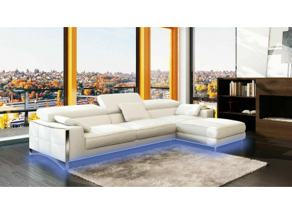 Design Corners XXL Big Upholstered Corner Sofa Couch Leather Sofas Set