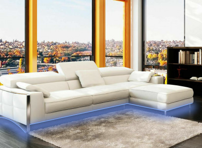 Design Corners XXL Big Upholstered Corner Sofa Couch Leather Sofas Set