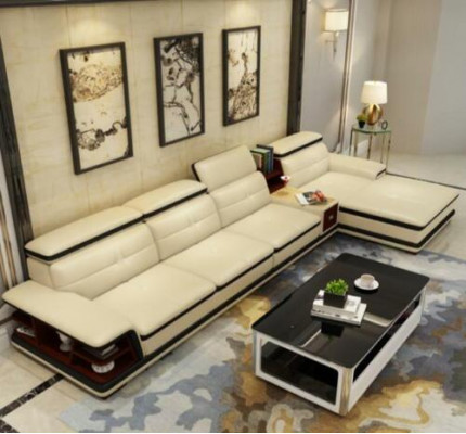 Relax seating furniture living landscape luxury corner sofa L-shape upholstery modern
