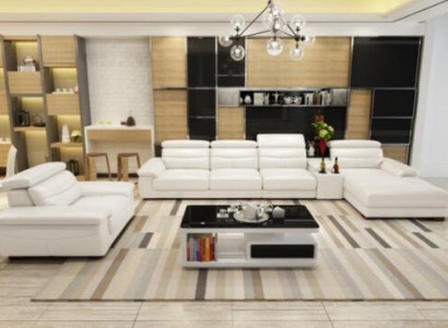 Corner sofa L-shape faux leather corner upholstered sofa seat design couch sofas living area