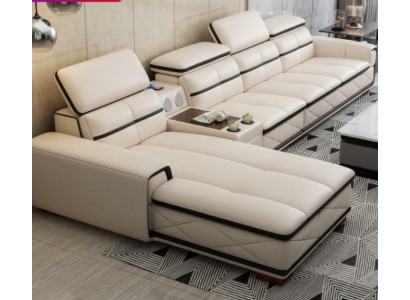 Sofa Furniture Living Landscape Luxury Corner Couch Corner Sofa L-shape Upholstery Modern Sofas New