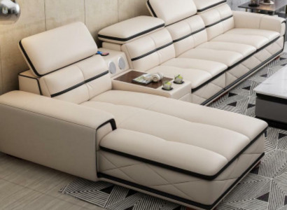 Sofa Furniture Living Landscape Luxury Corner Couch Corner Sofa L-shape Upholstery Modern Sofas New