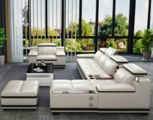 Furniture living landscape luxury corner set corner sofa upholstered sofas couch relax L shape