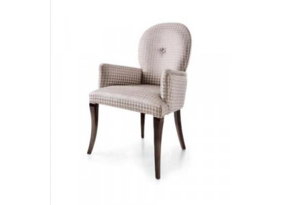 Armchair dining chair seat dining chairs seat wood gray baroque luxury