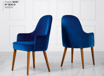 Dining room chair chair armchair seat 1 seat club chair fabric blue dining room wood