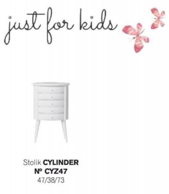 Bedside table children's room table coffee table side table wood children's room furniture