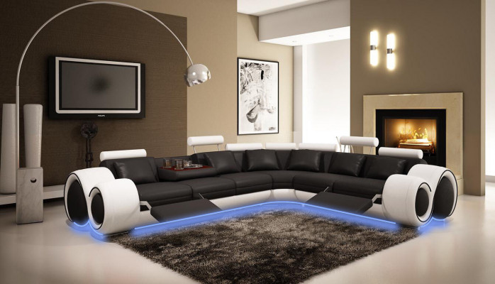 Multifunctional Couch Sofa Upholstered Sofa Corner Couches Leather Sofas Corner XXL