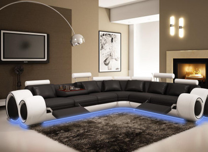 Multifunctional Couch Sofa Upholstered Sofa Corner Couches Leather Sofas Corner XXL