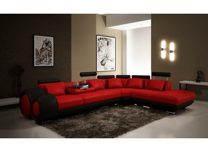 Multifunctional leather couch seat cushion decor living room leather suite sofa