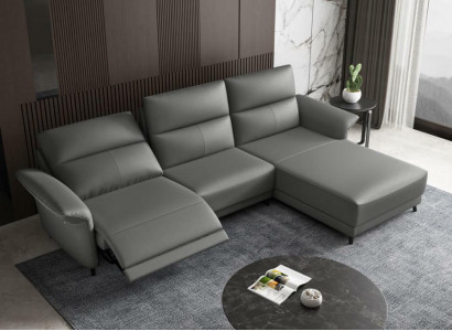 Set corner sofa L-shape upholstery modern relaxation seat luxury furniture living landscape new