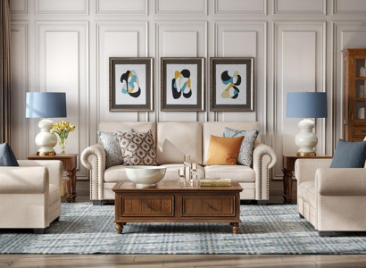 Sofa set 321 seater upholstered sofa textile seating design couch