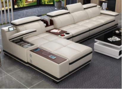 Corner sofa L-shape living area corner upholstered sofa seat design couch sofas white sofa