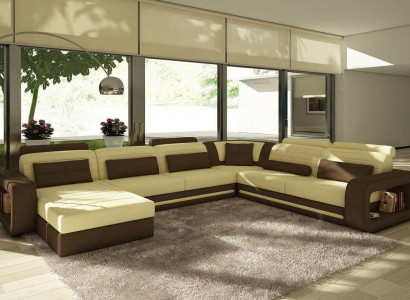 Multifunctional Couch Sofa Upholstery XXL Big New Sofa Corner Couches Leather