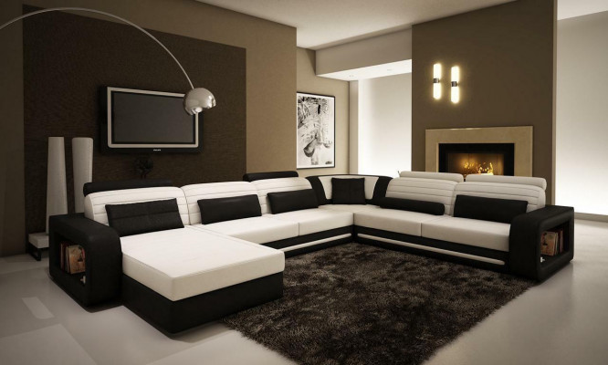 Multifunctional Couch Sofa Upholstery XXL Big New Sofa Corner Couches Leather