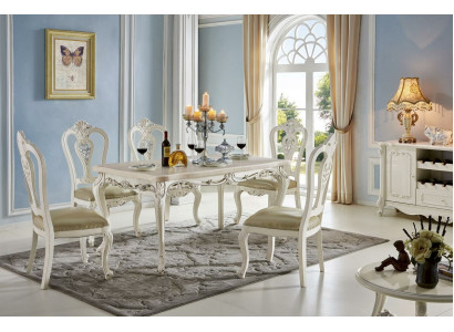 Chair Set 4x Upholstered Chairs Kitchen Living Room Suite Dining Room Set