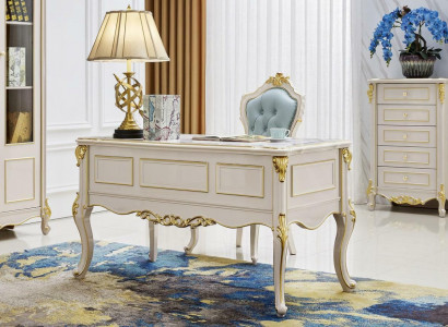 Desk Table Baroque Tables Executive Office Furnishing Study Furniture New