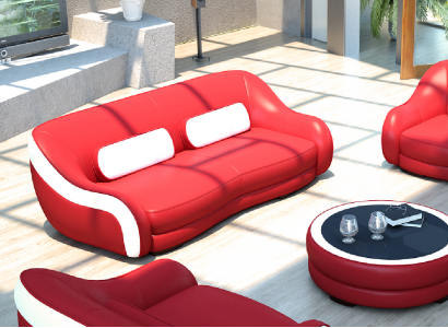 3-seater (without 2+1) sofa couch upholstered couches sofas leather seating design