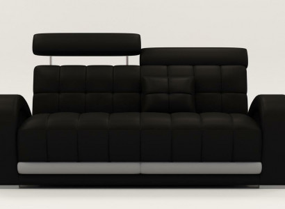 Design 3-seater (without 2+1) sofa couch upholstery XXL big couches sofas leather