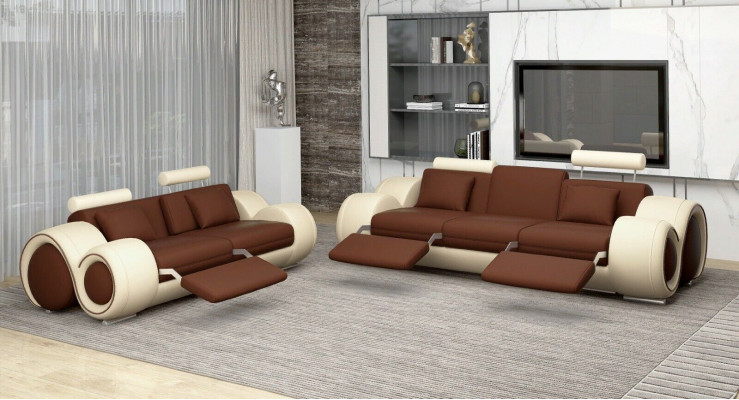 Sofa Set Design Couch 3+2 Set Upholstered Sofa Leather Suites Living Room