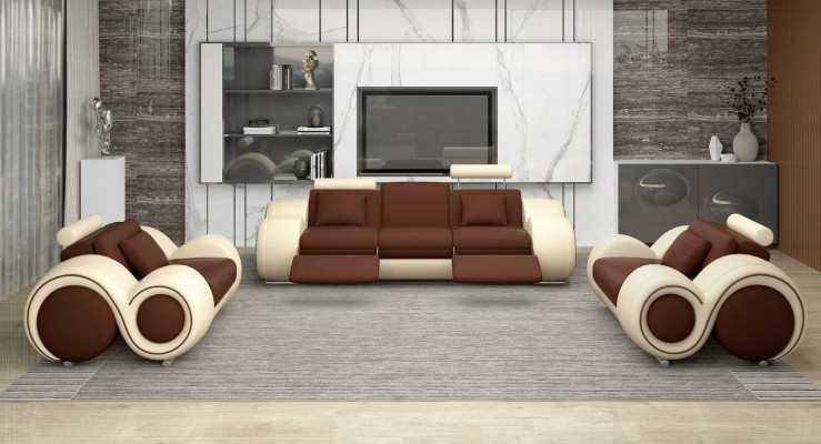 Sofa Set Design Couch 3+2 Set Upholstered Sofa Leather Suites Living Room
