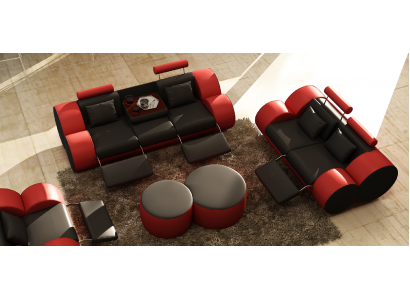 Sofa set design couch 3+2 set upholstery leather sofa living room furniture.