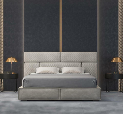 Beds Design Double Bed Marriage Modern Hotel Frame Sleep Room