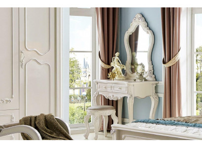 Table Classic Console Mirror Dressing Table Bedroom Dresser