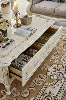 Baroque Rococo coffee table table living room tables classical wood