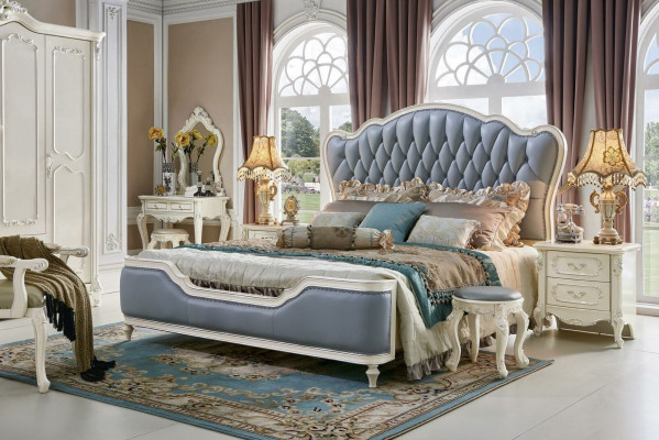 Makeup table mirror stool luxury dresser bedroom console baroque rococo new