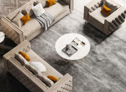 Including a living landscape, relax seating design couch lounge sofas sofa 3-seater 233 cm