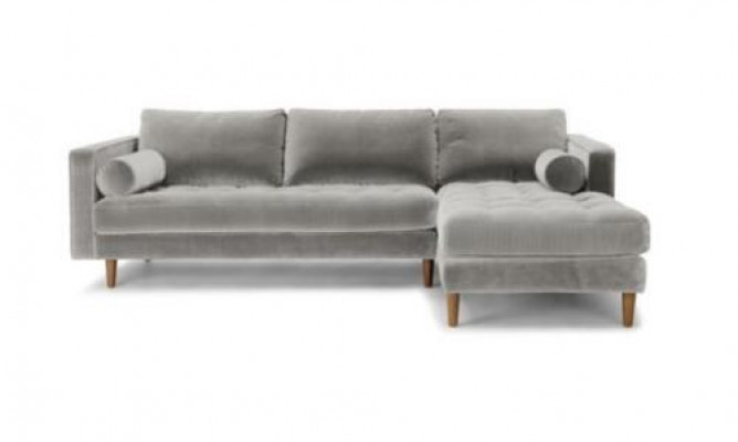 Corner sofa L-shape living landscape corner upholstered sofa seating design couch sofas fabric new