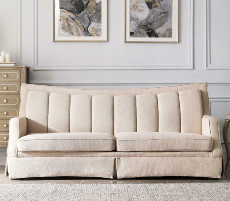 Fabric sofa three-seater furniture relax seat design couch lounge sofas textile 3-seater