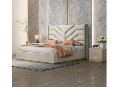 Bed Pillow Design Luxury Wood Double Beds Matrimonial Bedroom Leather Hotel Furniture