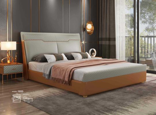 Luxury bedroom bed upholstery design luxury double beds leather hotel