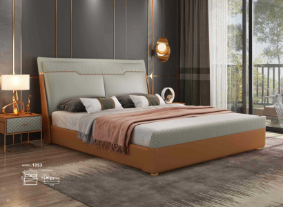 Luxury bedroom bed upholstery design luxury double beds leather hotel