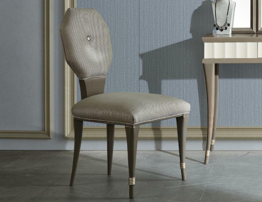 Luxury design upholstered chairs seat backrest dining chair wooden leather chair armchair new