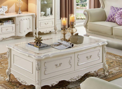 Coffee table table living room tables baroque rococo classical wood