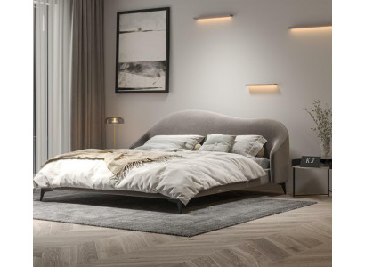 Italian bedroom furniture upholstered double bed design beds